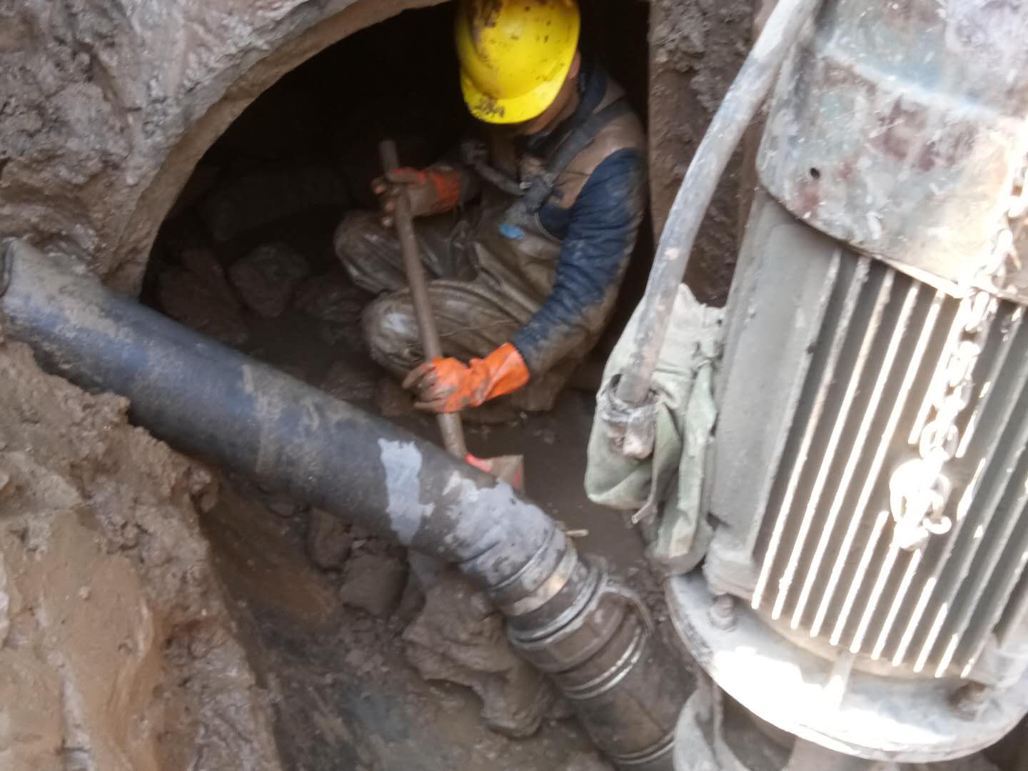 金口河管道清淤