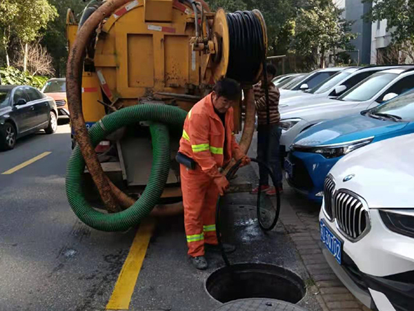 金口河排污管道清淤